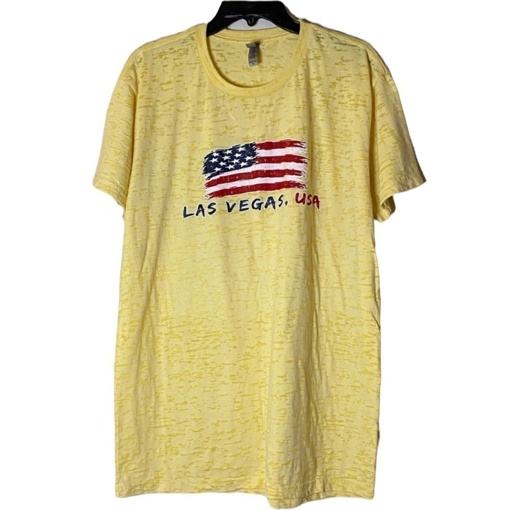 Next Level Women’s Yellow Vegas Size XL Tee